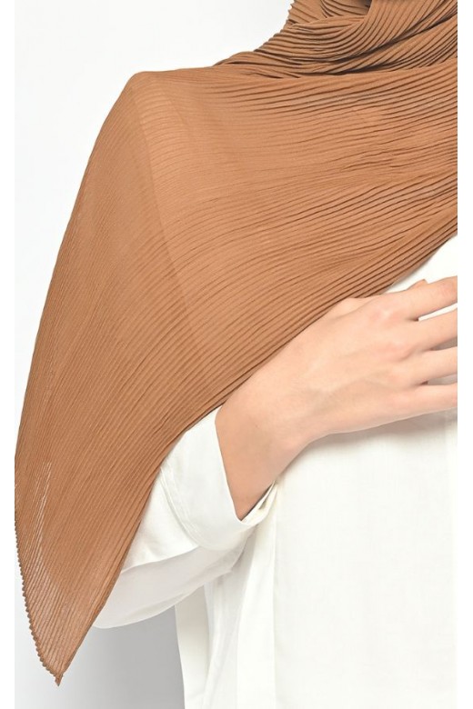 Pasmina Plisket Cerutti Brown